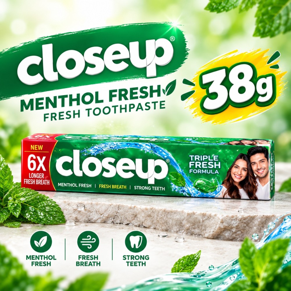 Closeup Toothpaste Menthol Fresh 38g
